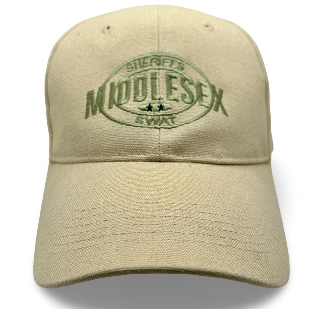 Pacific Headwear Middlesex Sheriffs SWAT Adjustable Baseball Cap Logo Workwear‎